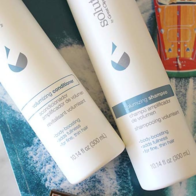 GREAT CLIPS SOLUTIONS VOLUMIZING CONDITIONER, 10OZ | ADDS VOLUME, THICKNESS, & SHINE | FOR FINE, THIN, & OILY HAIR - Image 3